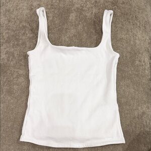 Zara White Tank Top